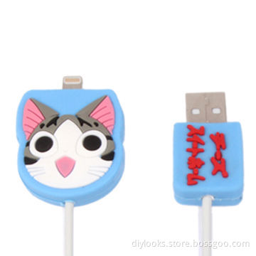 Sweet Private Cats Cartoon Style Data Cable